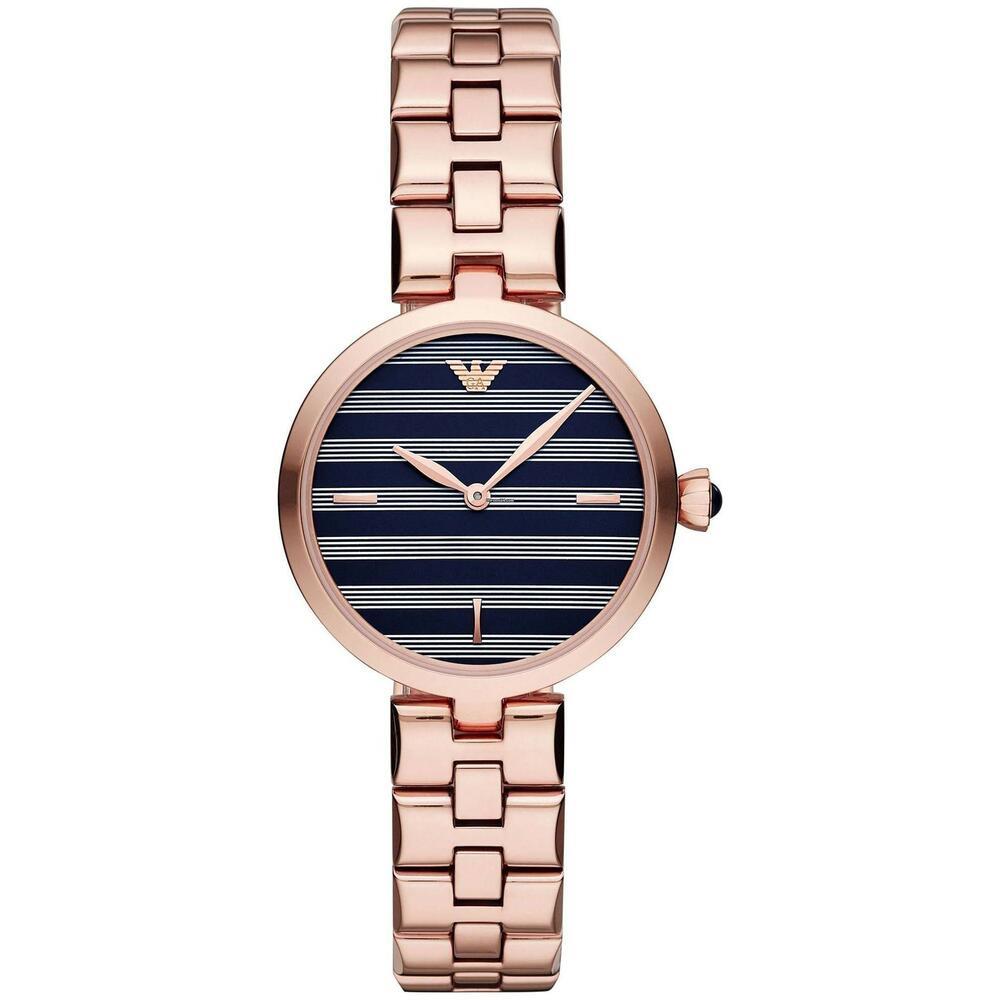 Emporio Armani AR11220 Rose Gold Steel 316 L Analog Quartz Women's Watch Emporio Armani AR11220 Rose Gold Steel 316 L Analog Quartz Women's Watch
